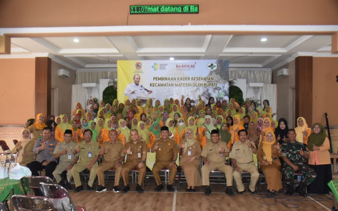522 KADER KESEHATAN MATESIH IKUTI PEMBINAAN