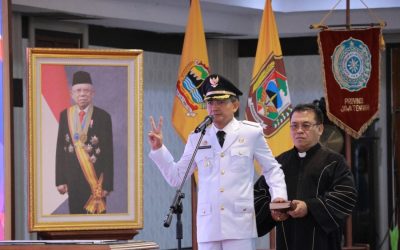 SEKDA KARANGANYAR TIMOTIUS SURYADI DILANTIK MENJADI PJ BUPATI KARANGANYAR