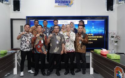 Studi Tiru Pengelolaan KIM, Diskominfo Wonogiri Kunjungi Diskominfo Karanganyar